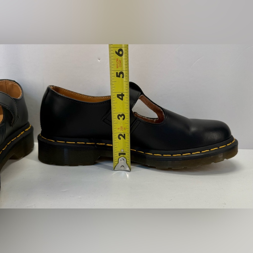 Dr. Martens Black T-Strap Mary Jane Flats - Picture 8 of 14